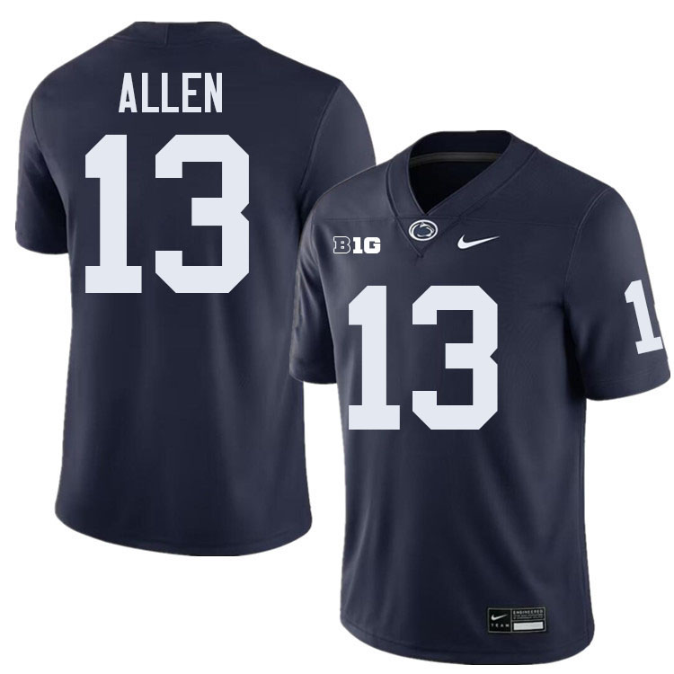 Kaytron Allen Penn State Jersey,PSU Nittany Lions #13 Kaytron Allen Football Uniforms-Navy